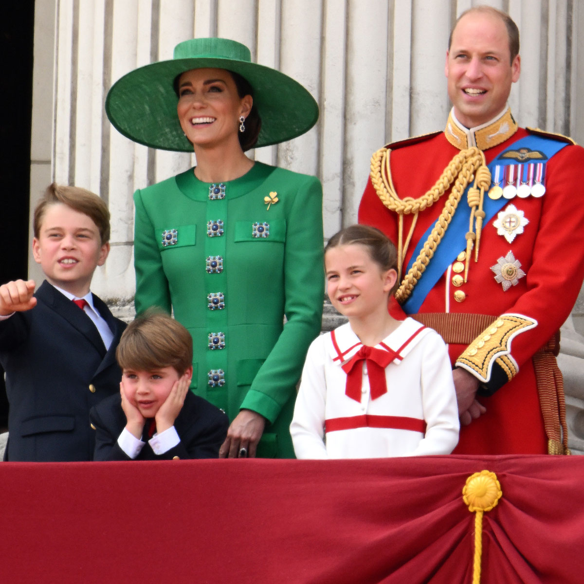 Photos from Royal Family at Trooping the Colour 2023