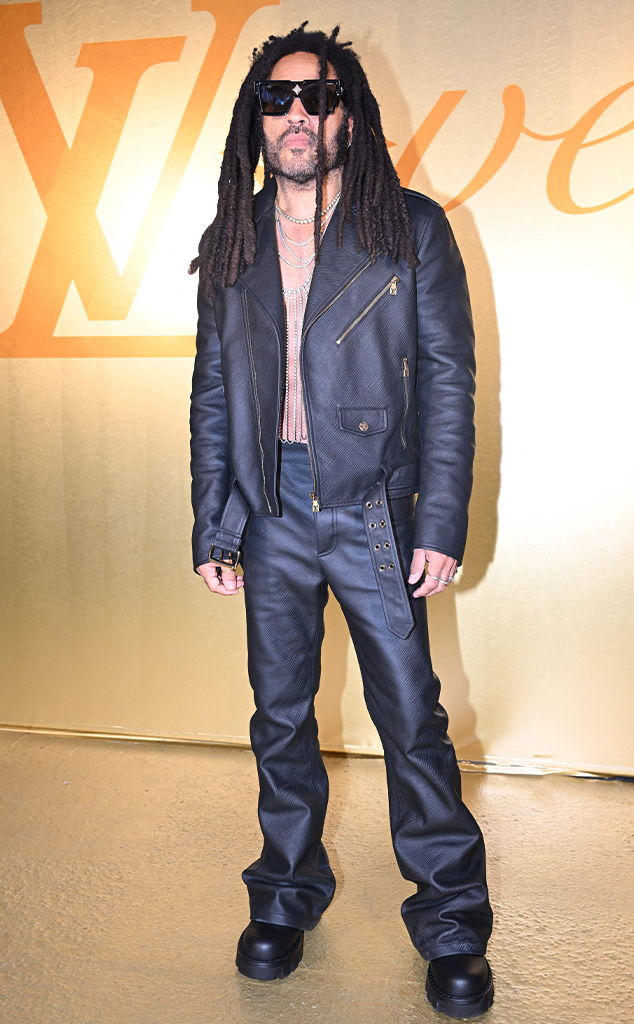Rihanna Louis Vuitton Leather Jacket
