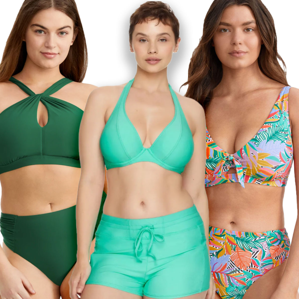 Wave Collection Double Triangle Bikini Top – Bare Beach