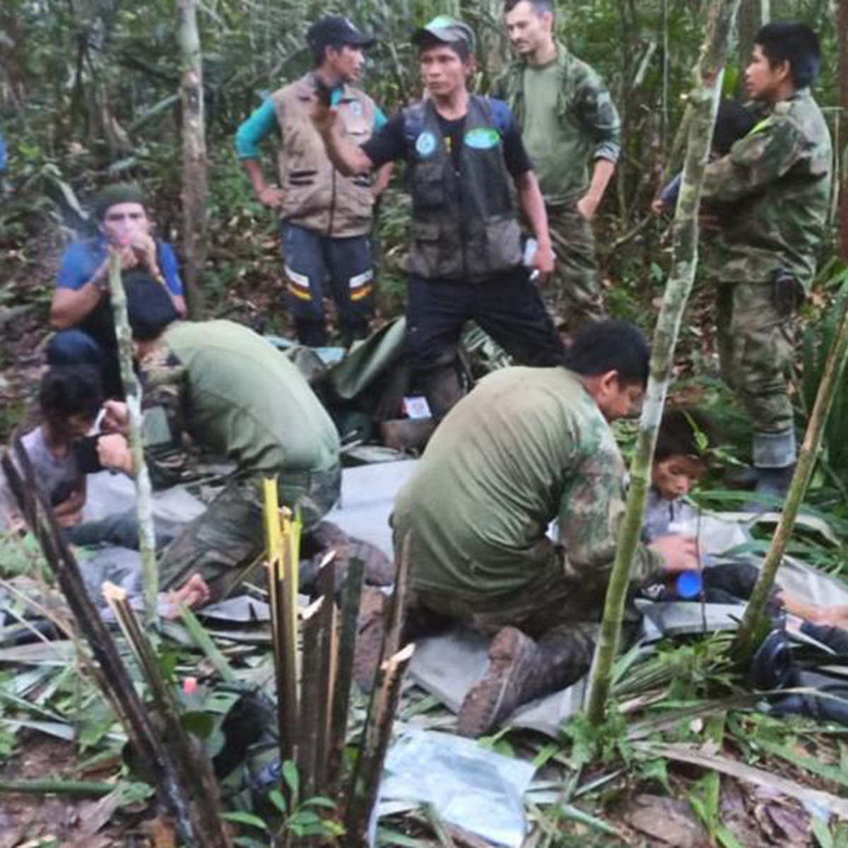 How four children survived 40 days in the on their own