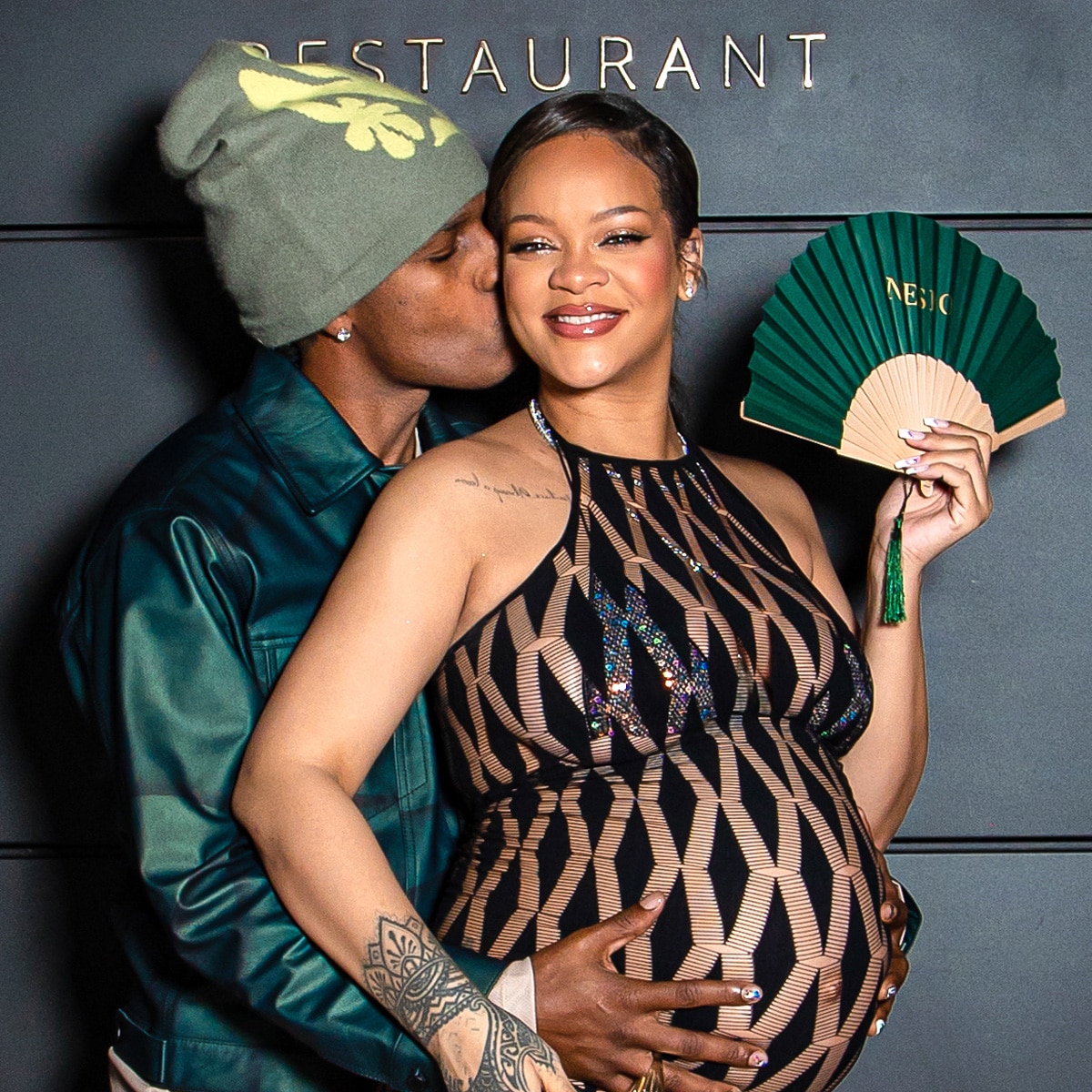 ASAP Rocky, Rihanna, pregnancy