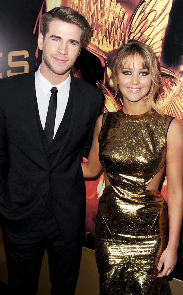 Liam Hemsworth, Jennifer Lawrence