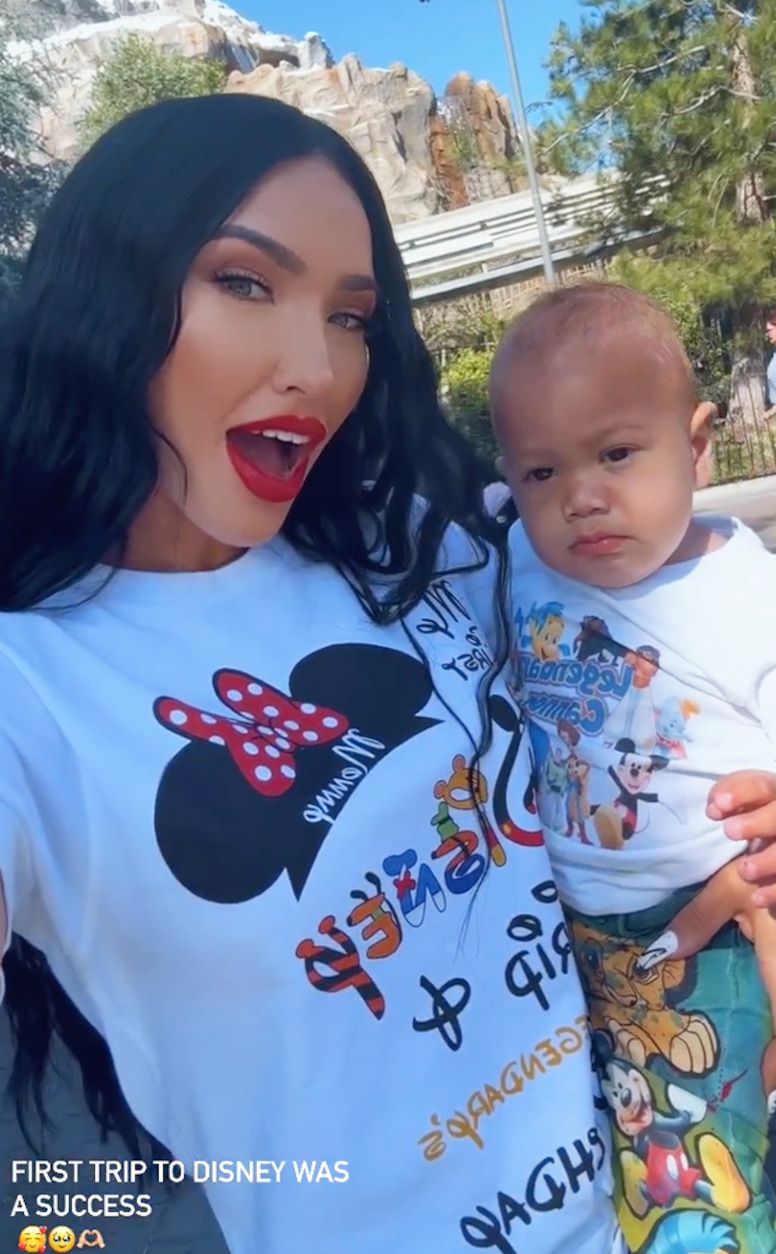 Bre Tiesi and Nick Cannon baby, Instagram story