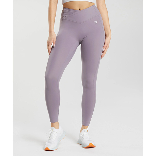 Gymshark Crossover Leggings - Plum Brown  How to wear, Model,  Sophisticated style