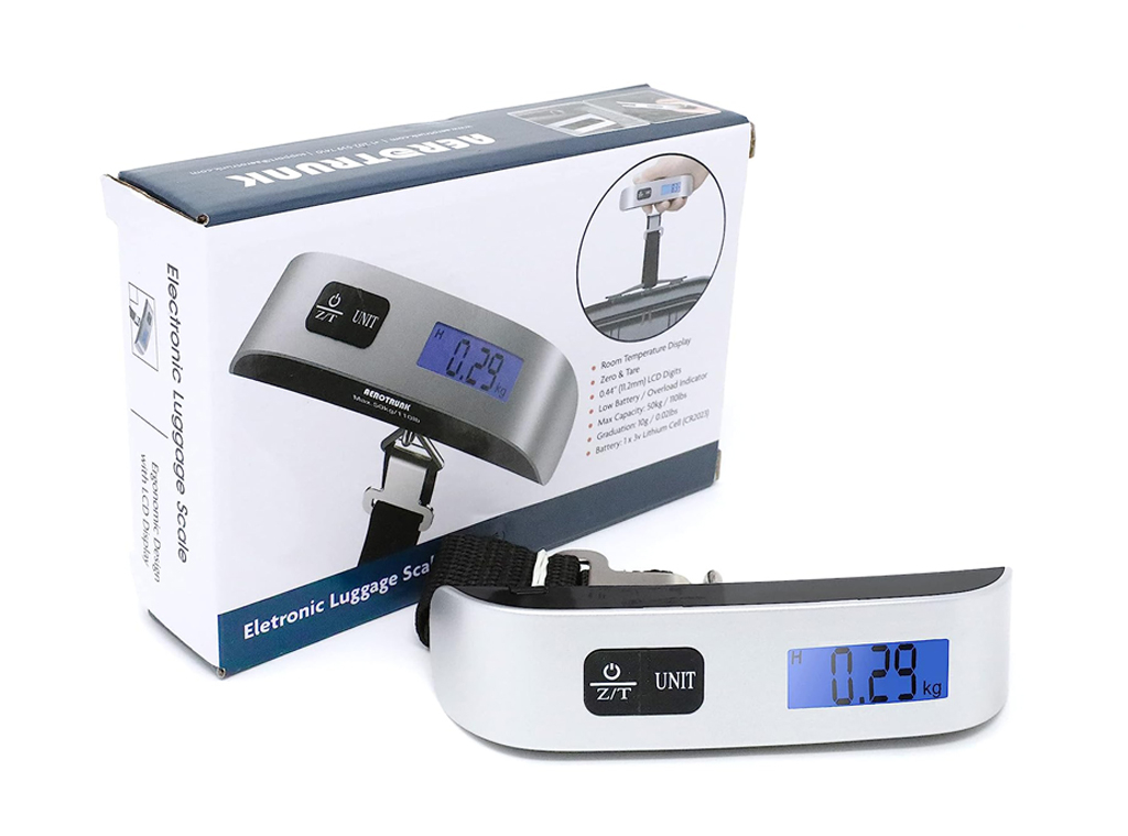 Weigh cool portable luggage scale
