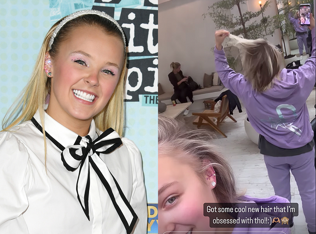 Jojo Siwa, hair transformation