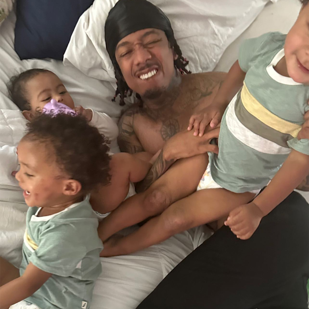 How Nick Cannon celebrated Easter with his kids, their moms: photos
