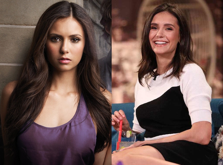 Nina Dobrev, Vampire Diaries, Then and Now