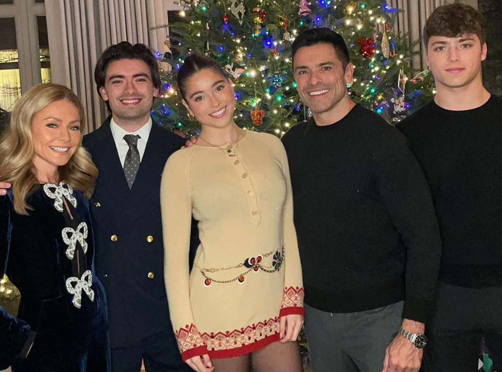 Kelly Ripa and Mark Consuelos, kids, Instagram
