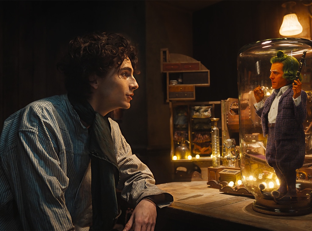 Timothee Chalemet, Willy Wonka, Hugh Grant, WONKA