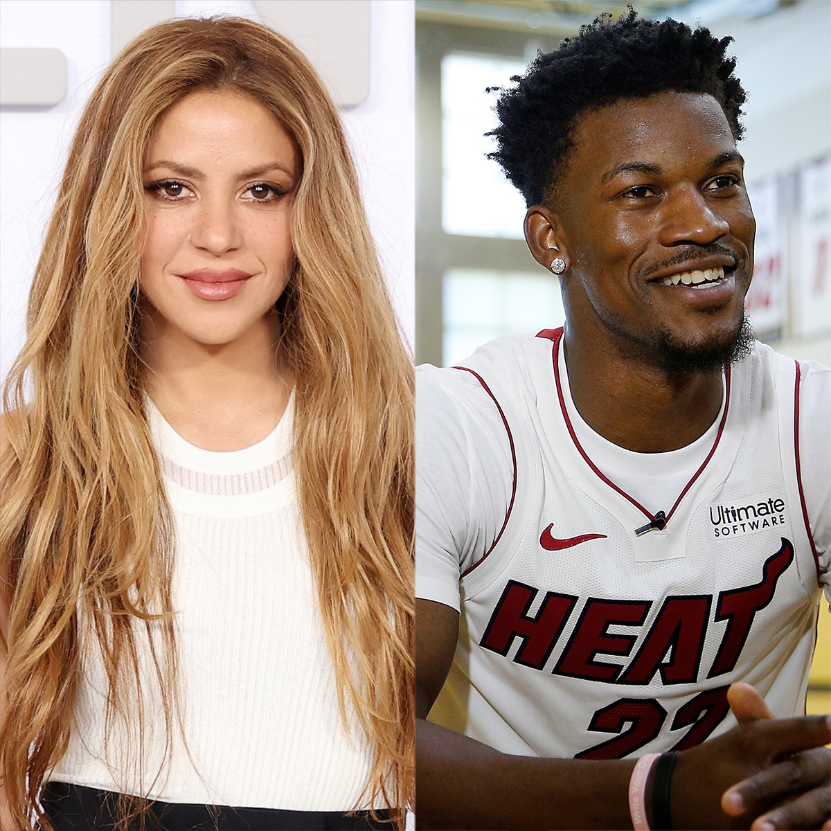 Shakira Steps Out For Slam Dunk Dinner With NBA Star Jimmy Butler ...