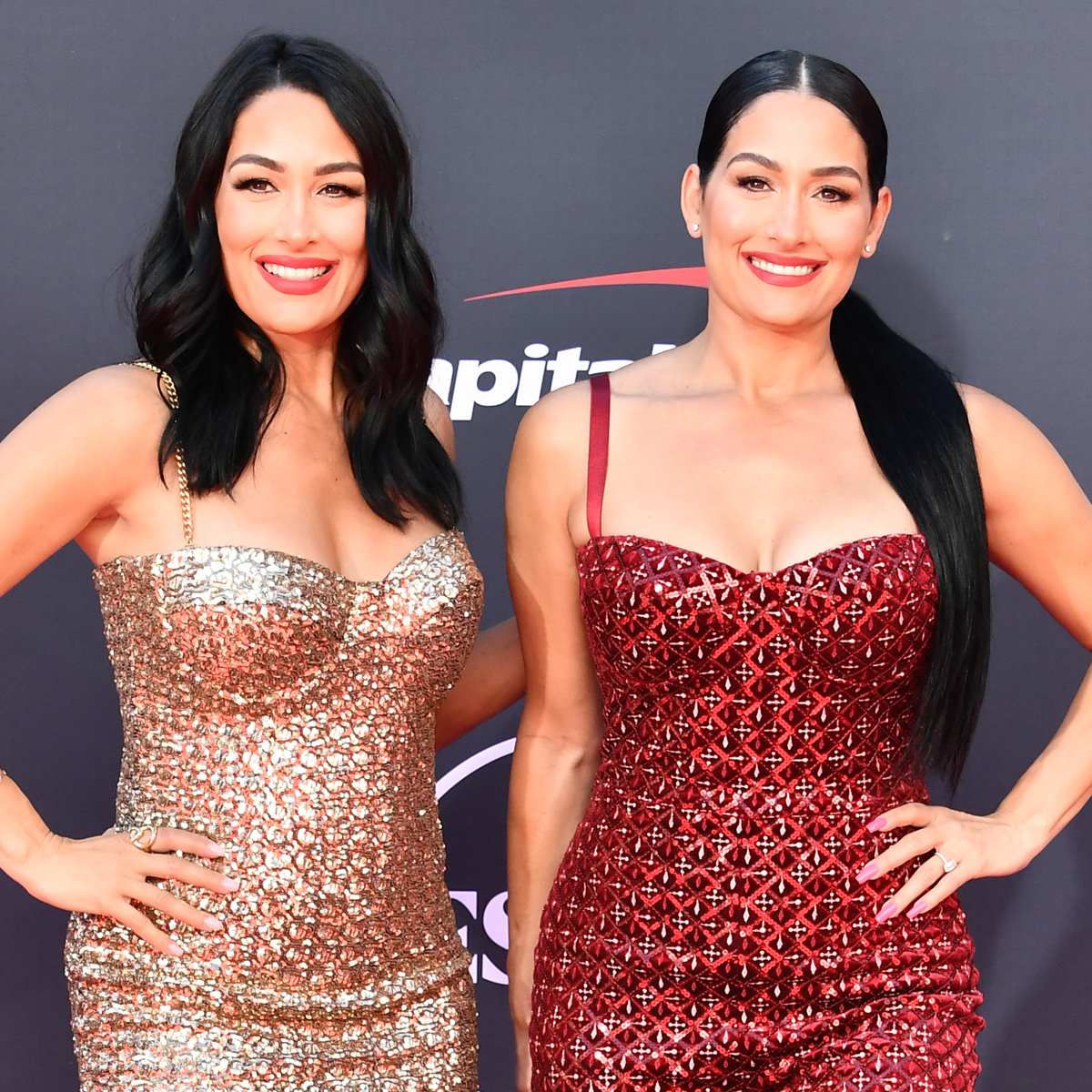 Nikki & Brie Garcia On Red Carpets: Photos Of Their Hottest Looks