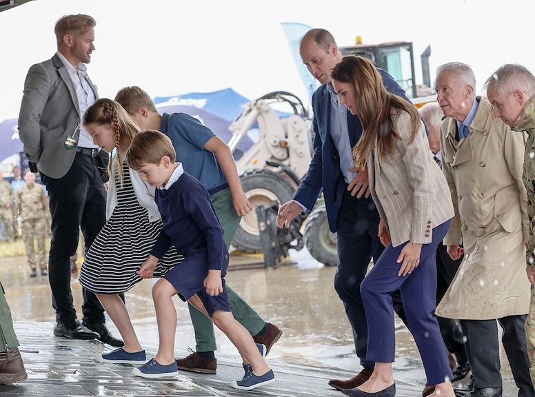 Prince William, Kate Middleton, Prince George, Princess Charlotte, Prince Louis, The Air Tattoo
