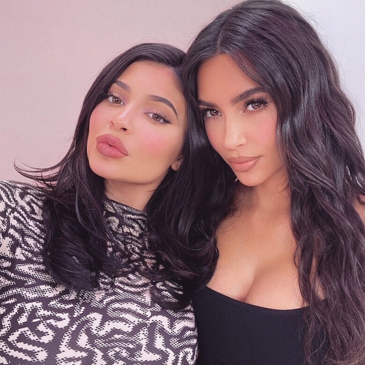 See What Kim Kardashian & Kylie Jenner Look Like With Aging Technology