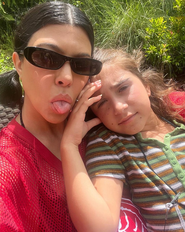 Kourtney Kardashian, Penelope Disick, Instagram