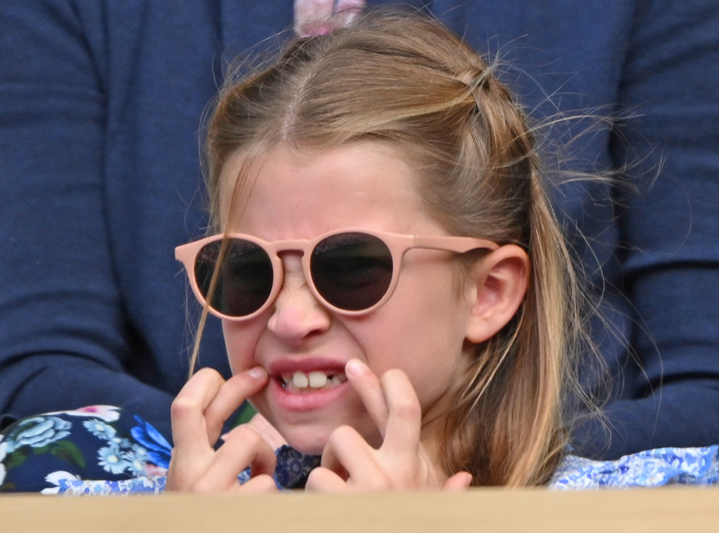 Princess Charlotte Makes Adorable Wimbledon Debut With Royal Family