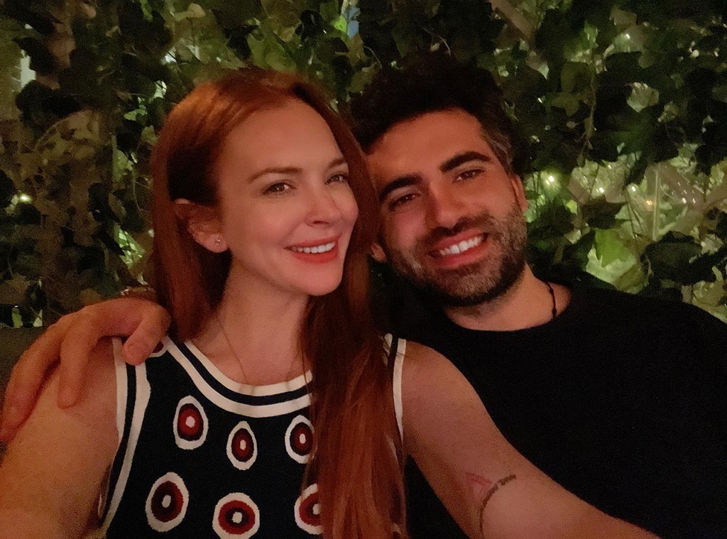 See Lindsay Lohan and Bader Shammas' Rare Red Carpet Date Night