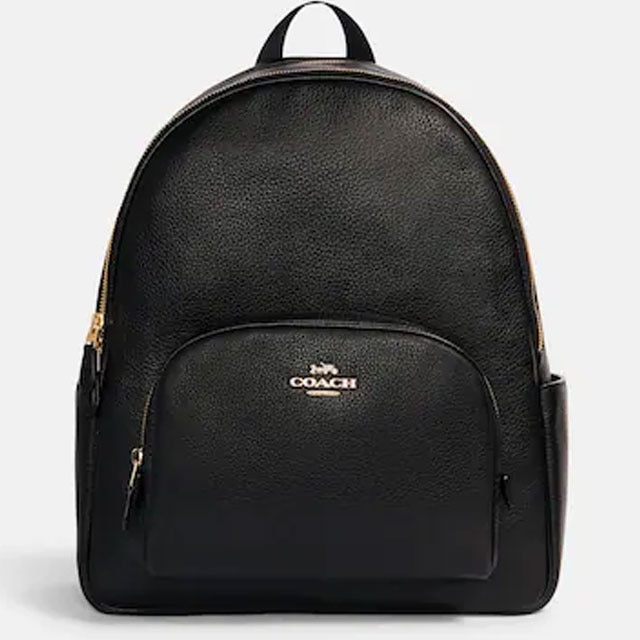 Coach Bags | Large Court Coach Backpack | Color: Black/Brown | Size: Os | Jeni115's Closet