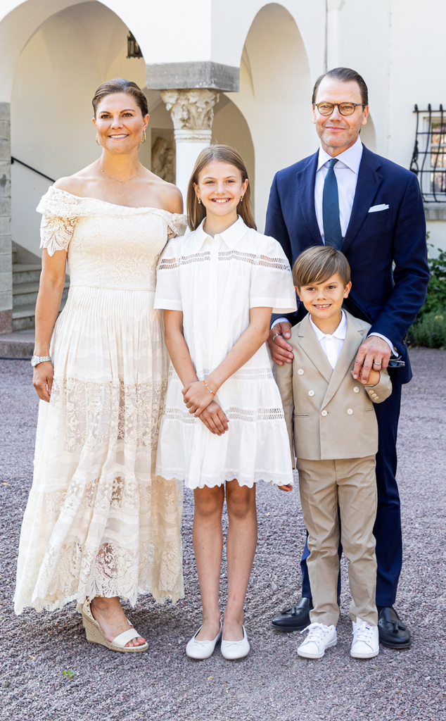 Photos from Princess Estelle and Prince Oscar of Sweden Celebrate