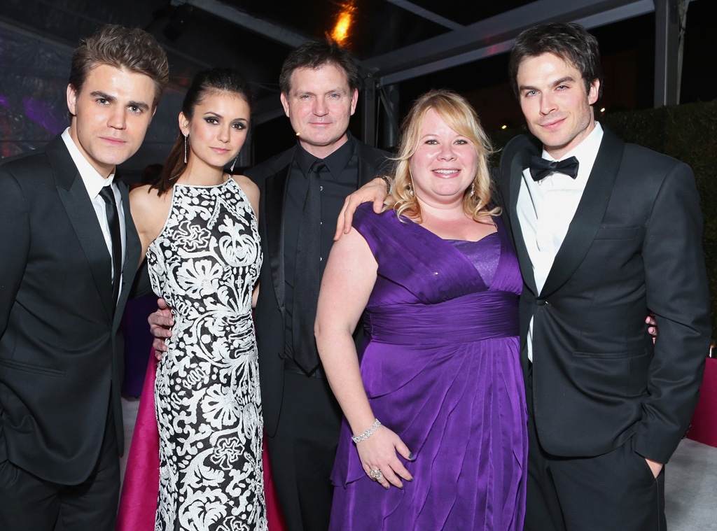 Paul Wesley, Nina Dobrev, Kevin Williamson, Julie Plec, Ian Somerhalder, 2013