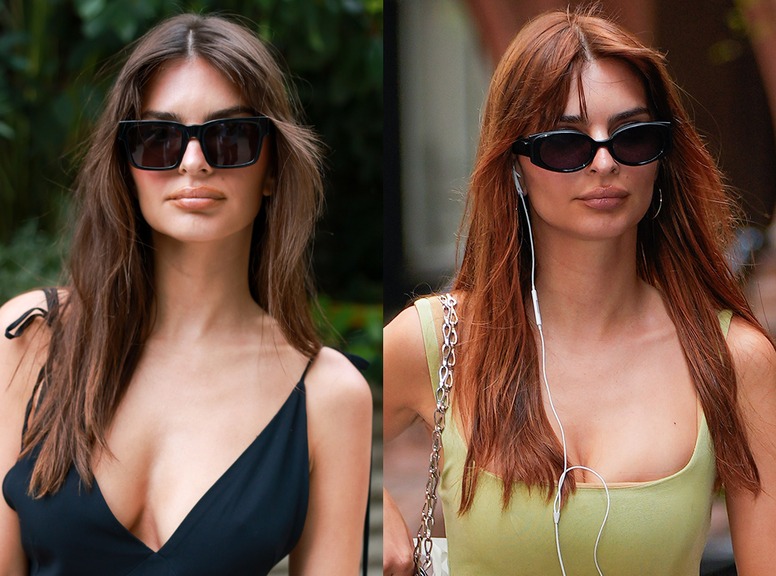 Emily Ratajkowski, Hair Transformations