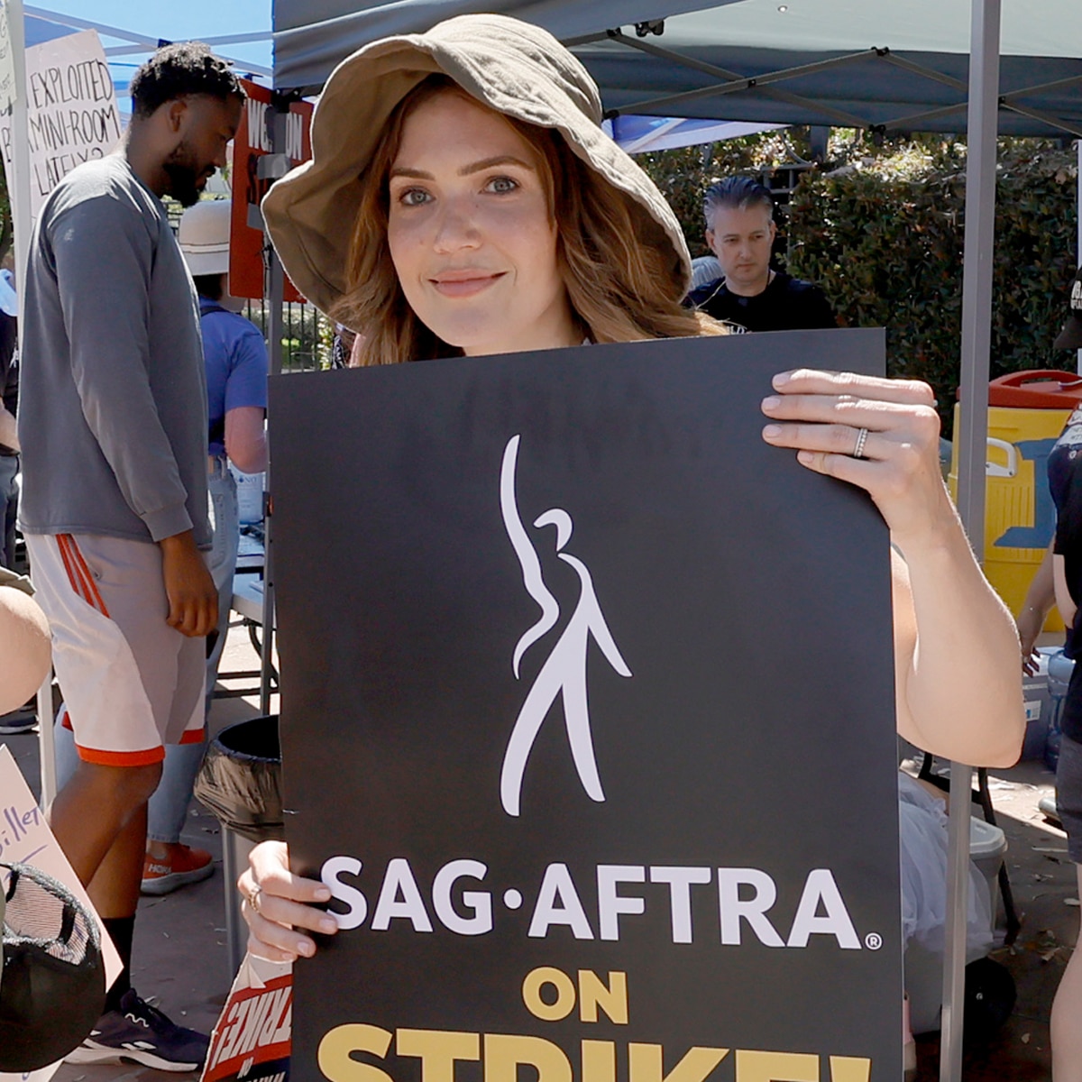 Mandy Moore, SAG-AFTRA and WGA strike 2023