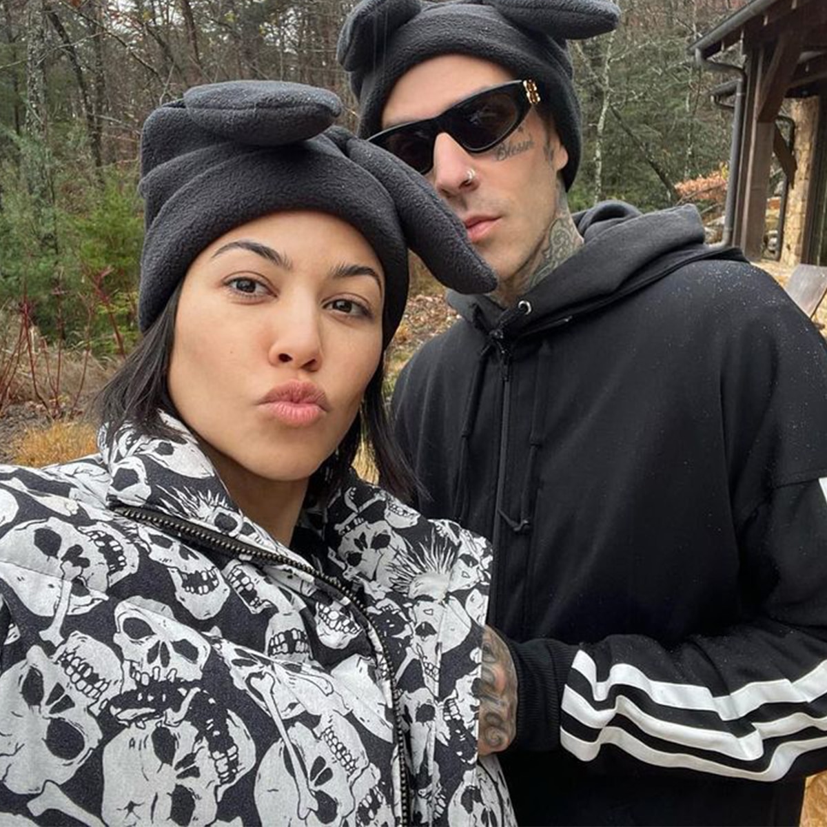 <div>Travis Barker Reveals Potential Baby Name—But It's 