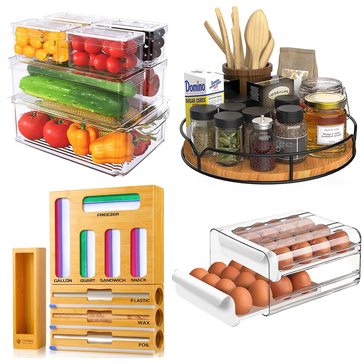 Ecomm: Amazon Kitchen Organizers (7/21/23)