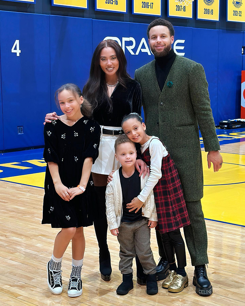 Steph Curry's Daughter Riley Gets Slam Dunk 11th Birthday Tribute