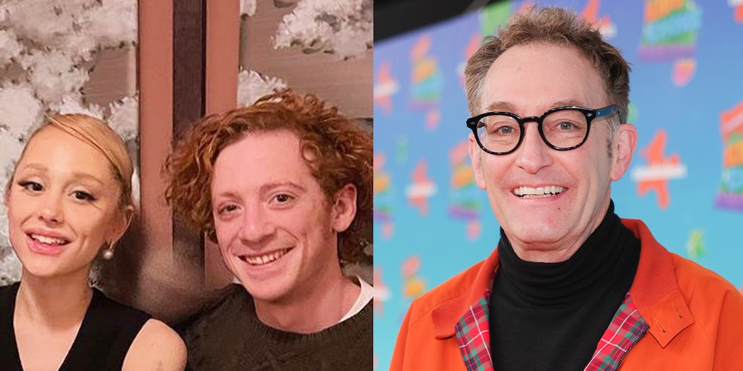 "Just wanted to set the record straight": SpongeBob Actor's Wife Addresses Rumor Her Husband's Cheating on Her With Ariana Grande 2 Ariana Grande, Ethan Slater and SpongeBob TV Star