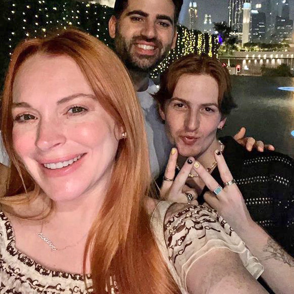 Lindsay Lohan, Dakota Lohan, Bader Shammas