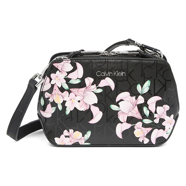 Calvin Klein Floral Saffiano Cross Body Bag, $88