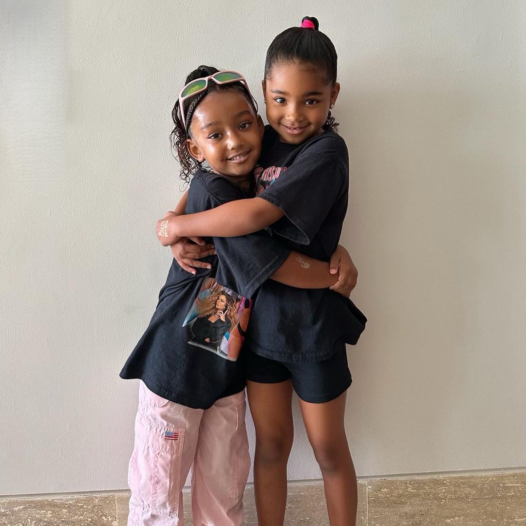 True Thompson, Chicago West, Instagram