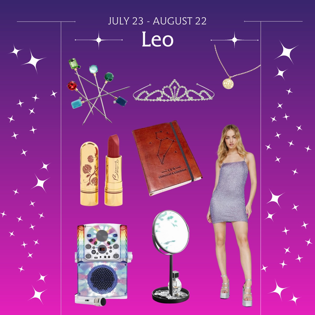 Ecomm: Leo Shoppable Horoscope