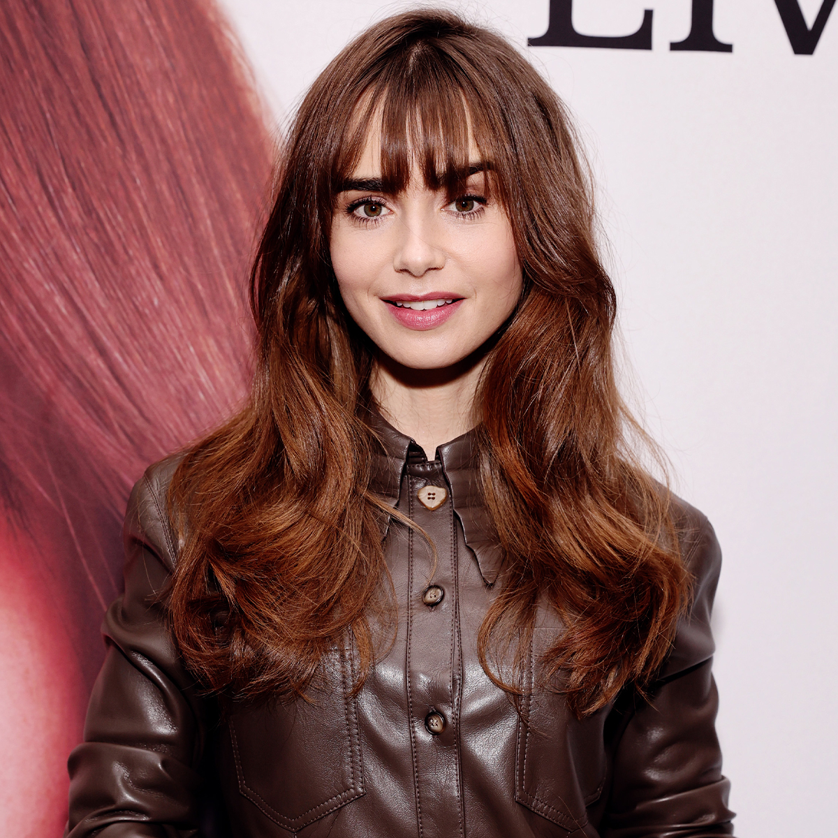 Lily Collins Ditches Emily in Paris Style for New Bob Haircut