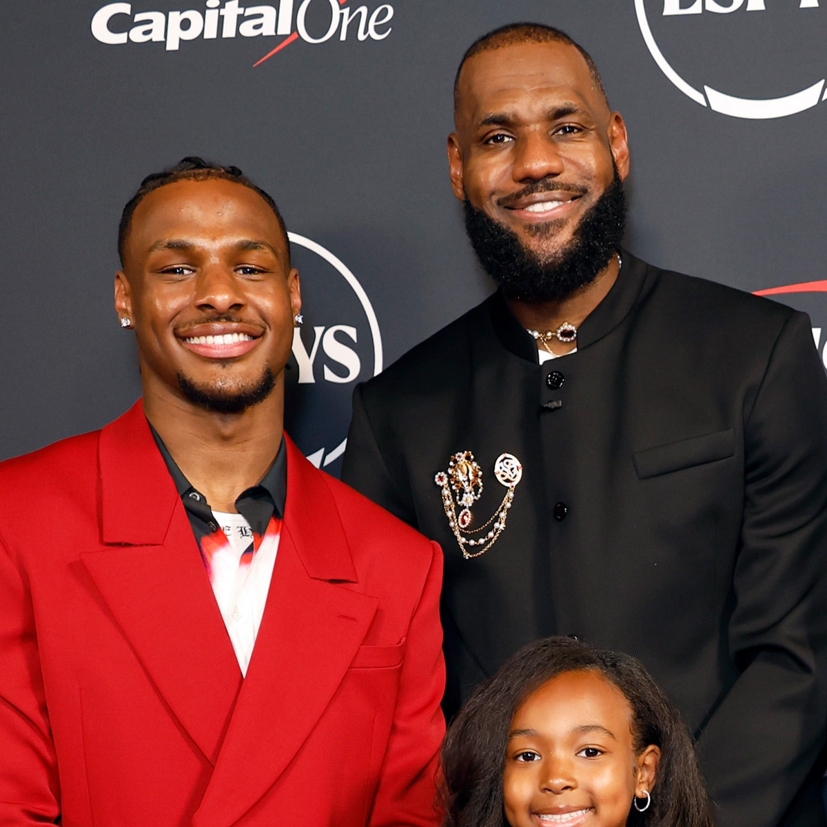 Lebron james and 2024 lebron james jr