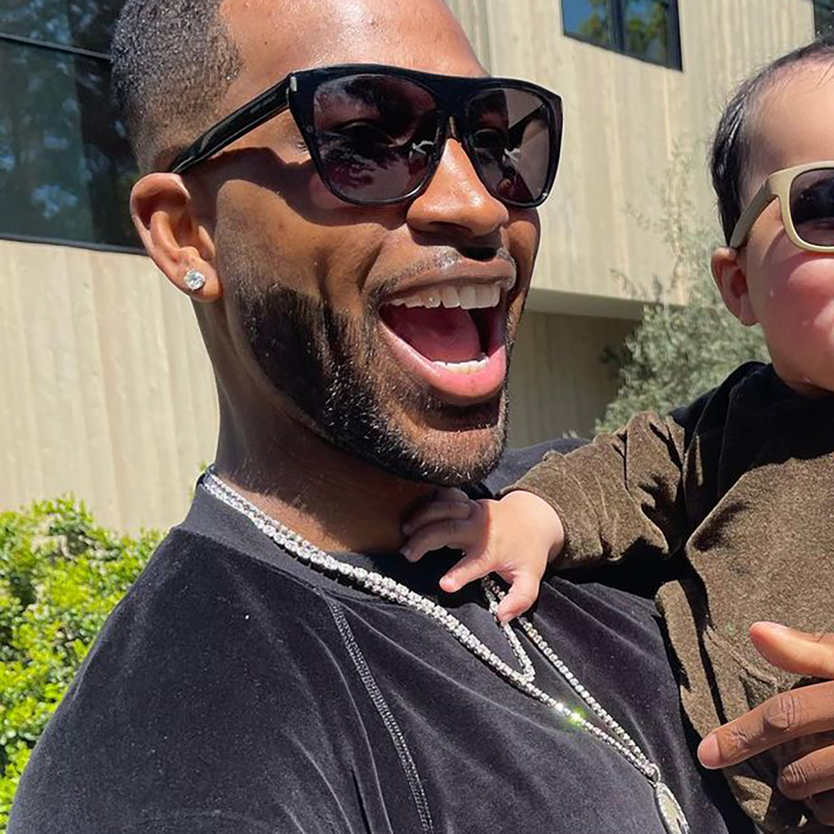Tristan Thompson Shares Pics With Son Tatum on His First Birthday