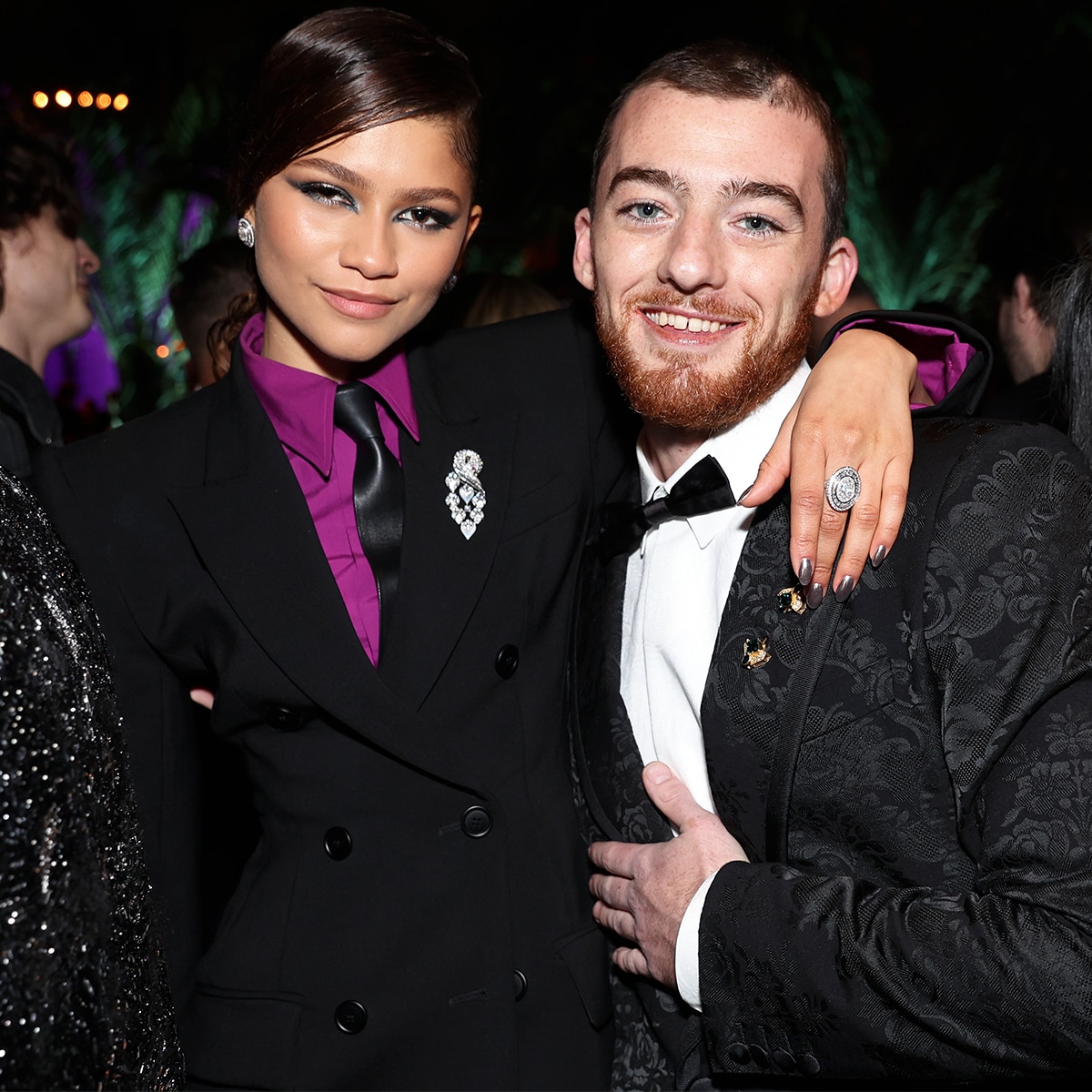 Zendaya, Angus Cloud, 2022 Vanity Fair Oscar Party, Inside Party Pics, 2022 Oscars, 2022 Academy Awards