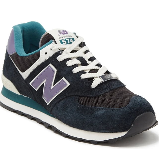 New balance 574 dark navy with married on sale blue