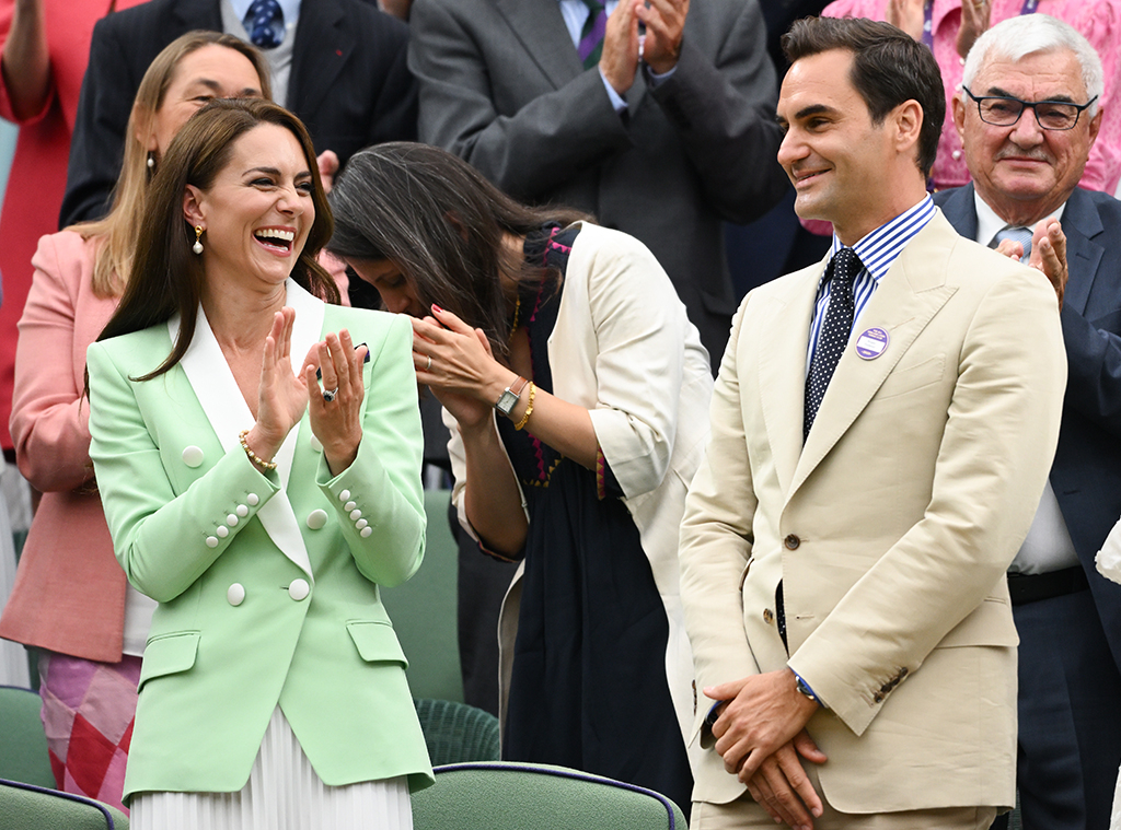 Wimbledon 2023, Kate Middleton, Roger Federer