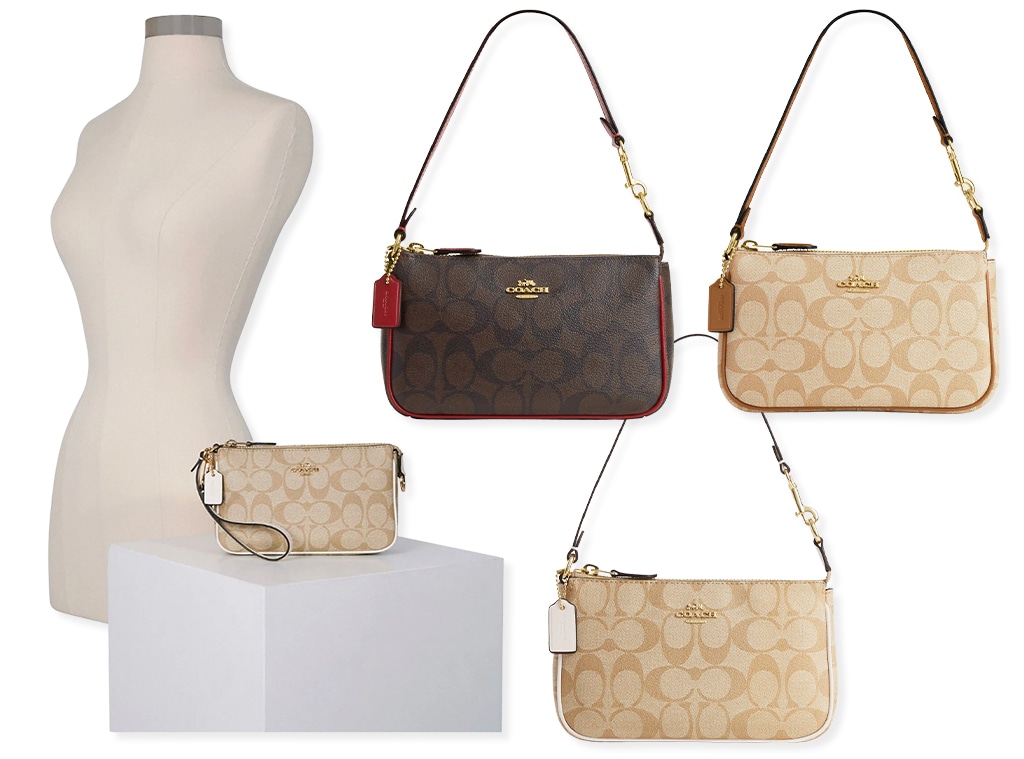 Coach top handle shoulder bag Clearance