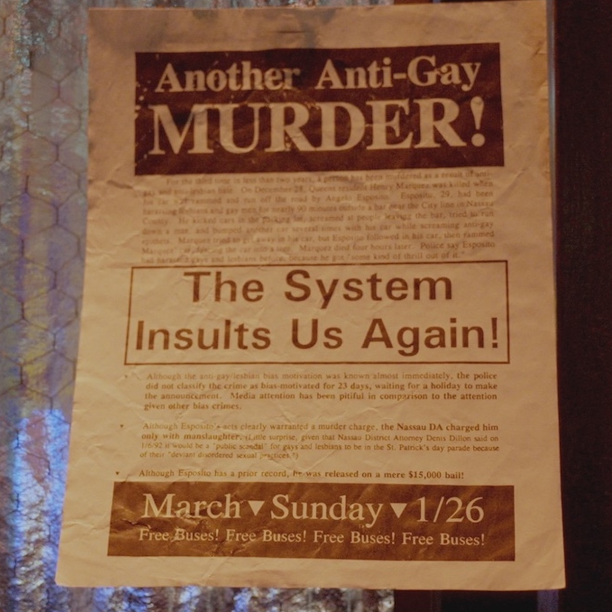 Last Call: When a Serial Killer Stalked Queer New York, HBO