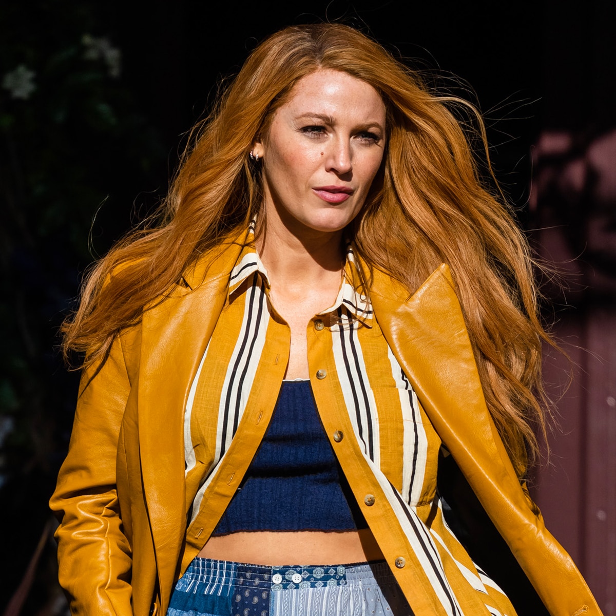 Blake Lively, It Ends With Us, on set