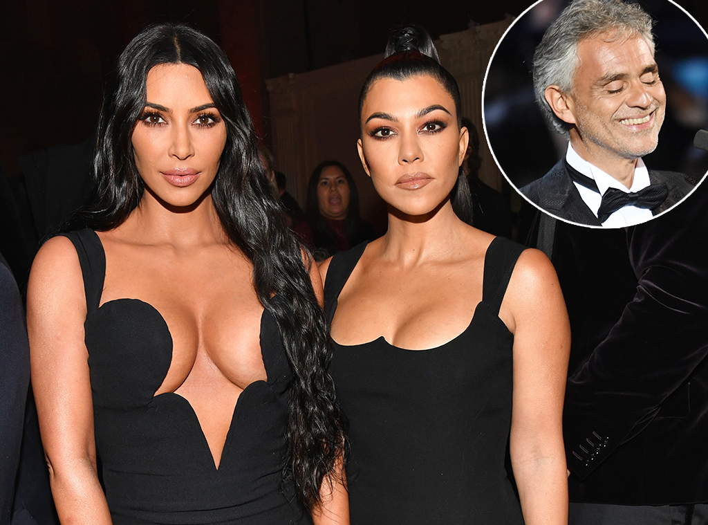 Andrea Bocelli's Son Matteo Urges Kim and Kourtney Kardashian to