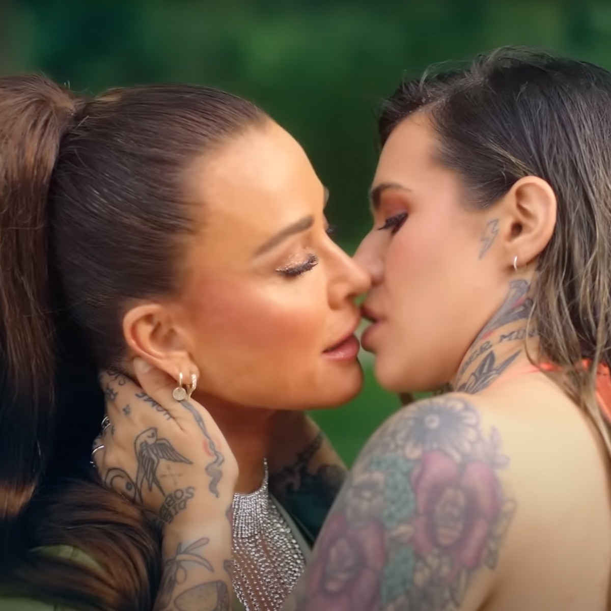 Kyle Richards and Morgan Wade Strip Down in Steamy New Music Video image