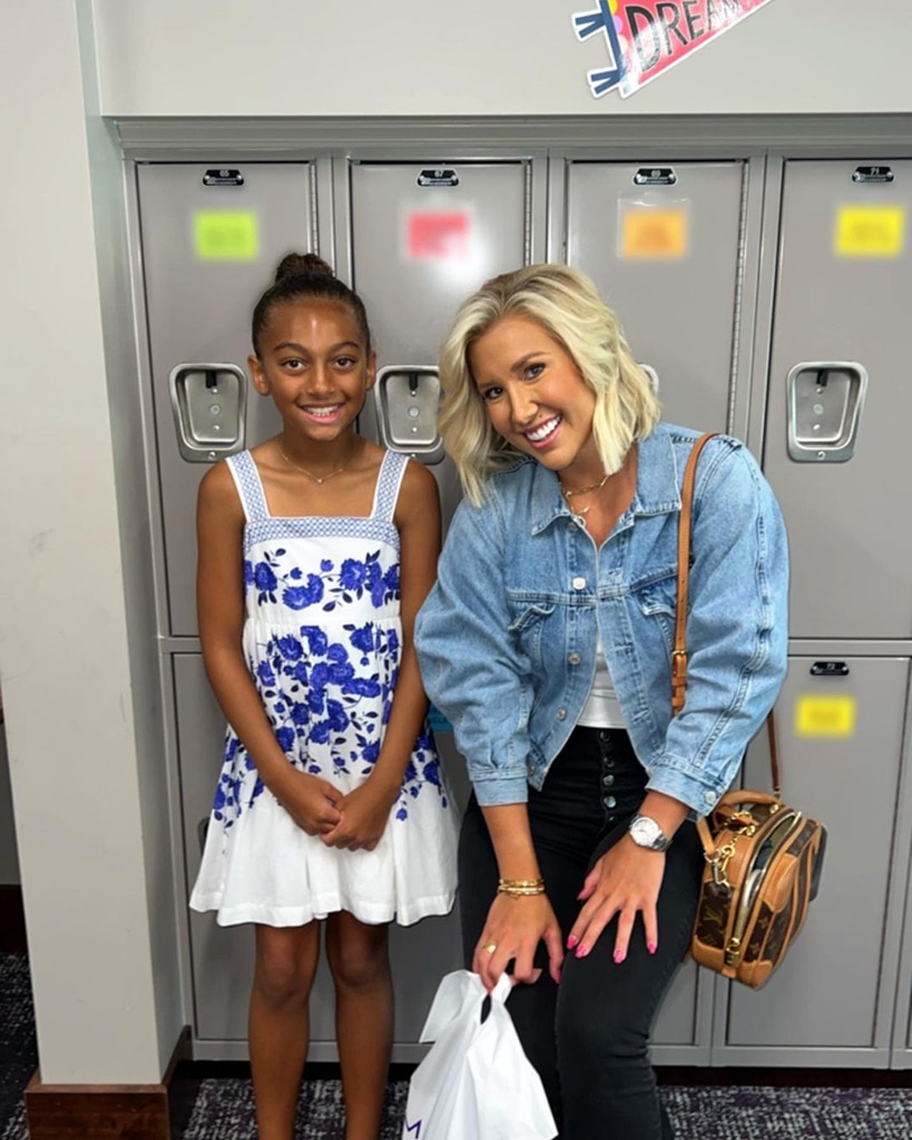 Savannah Chrisley Celebrates Niece Chloe's First Day of 5th Grade