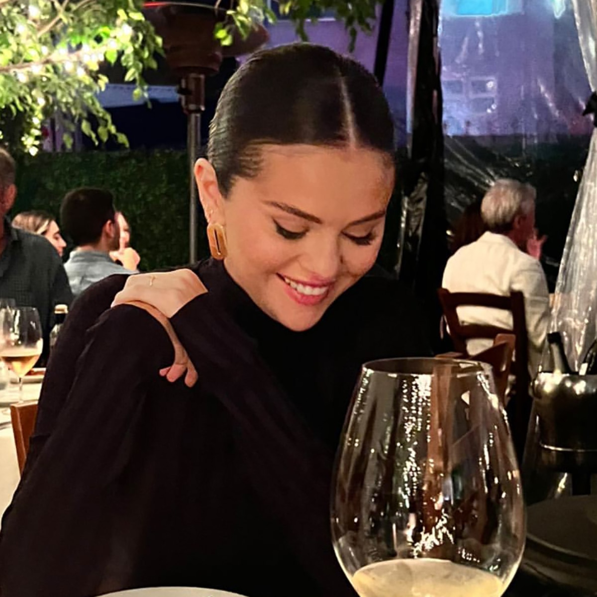 Selena Gomez, Dinner, Instagram