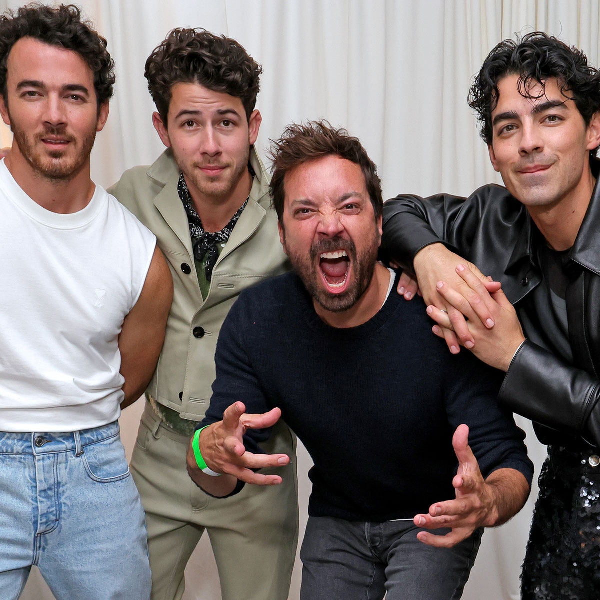 Jimmy Fallon Is a Rockstar During Performance at Jonas Brothers Show