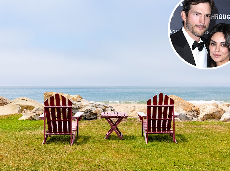 Ashton Kutcher, Mila Kunis, Beach Cottage, Breakthrough Prize Ceremony 2023