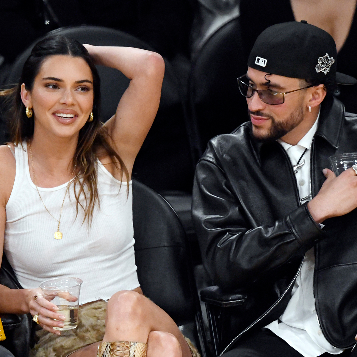 Kendall Jenner and Bad Bunny Are Giving a Front Row ...